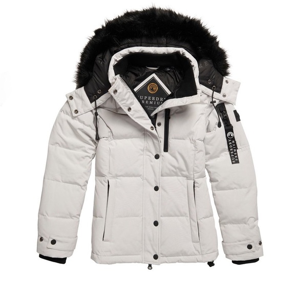 NWT Superdry Premium Down Rescue Jacket XS - Picture 3 of 6